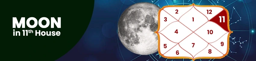 Moon in 11th House Moon in 11th House